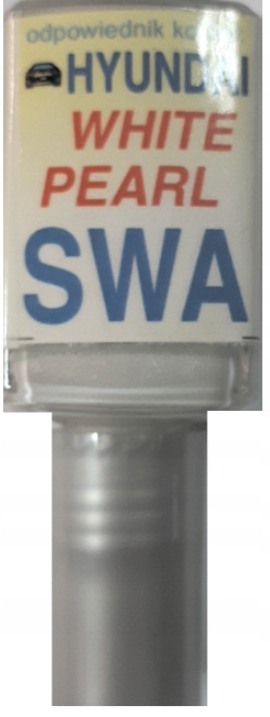 Kia Hyundai Swa Swp White Pearl Lakier Samochodowy Zaprawka Do Rys 10 ML