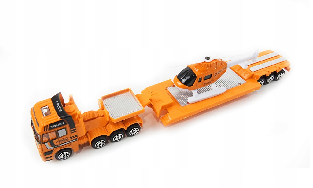 АВТО RESORAK ГРУЗОВИК С ПОЛУПРИЦЕПОМ 30 см ВЕРТОЛЕТ