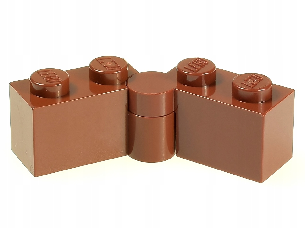 

Lego Klocek zawias 1x2 3830+3831 brązowy