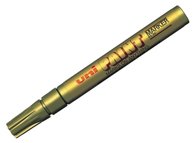 

Marker Olejowy Uni Px 20 Złoty 2,2 2,8 mm