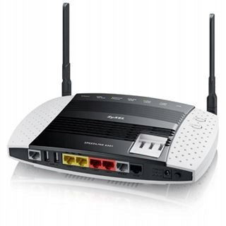 Zyxel X-550N wireless router review: Zyxel X-550N wireless router