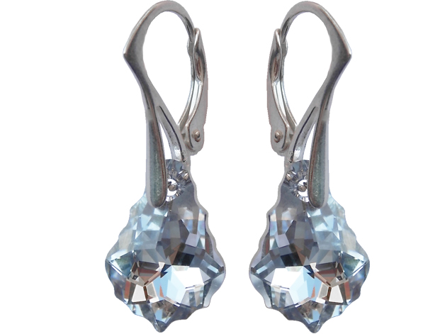 

Kolczyki Swarovski Baroque 16mm Crystal Cal