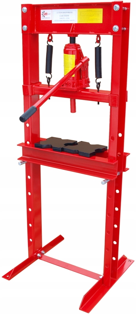 ГИДРАВЛИЧЕСКИЙ ПРЕСС 12T + ПЛАСТИНЫ С ВЫРЕЗАМИ