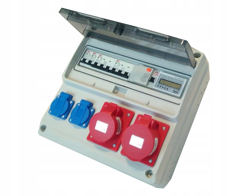 Elektrický stavebný rozvádzač El s počítadlom