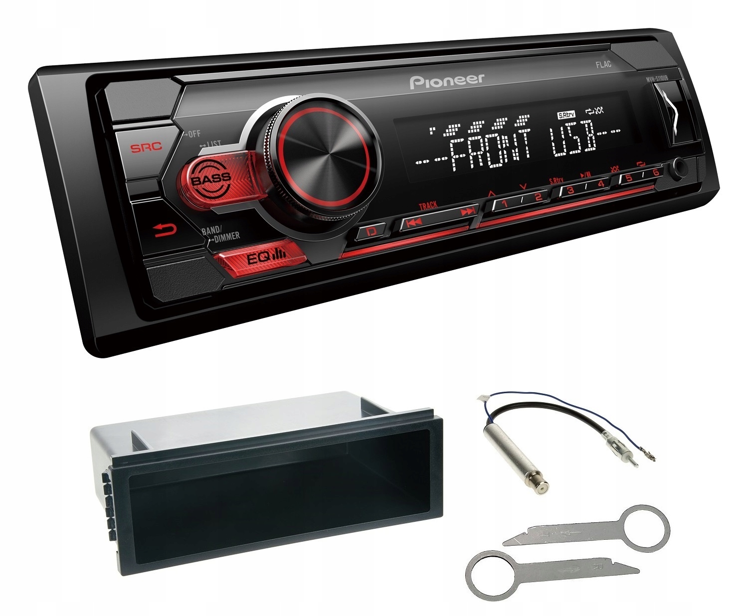Pioneer MVH-S110UB autorádio Usb Aux MP3 Vw Passat B5 Pol