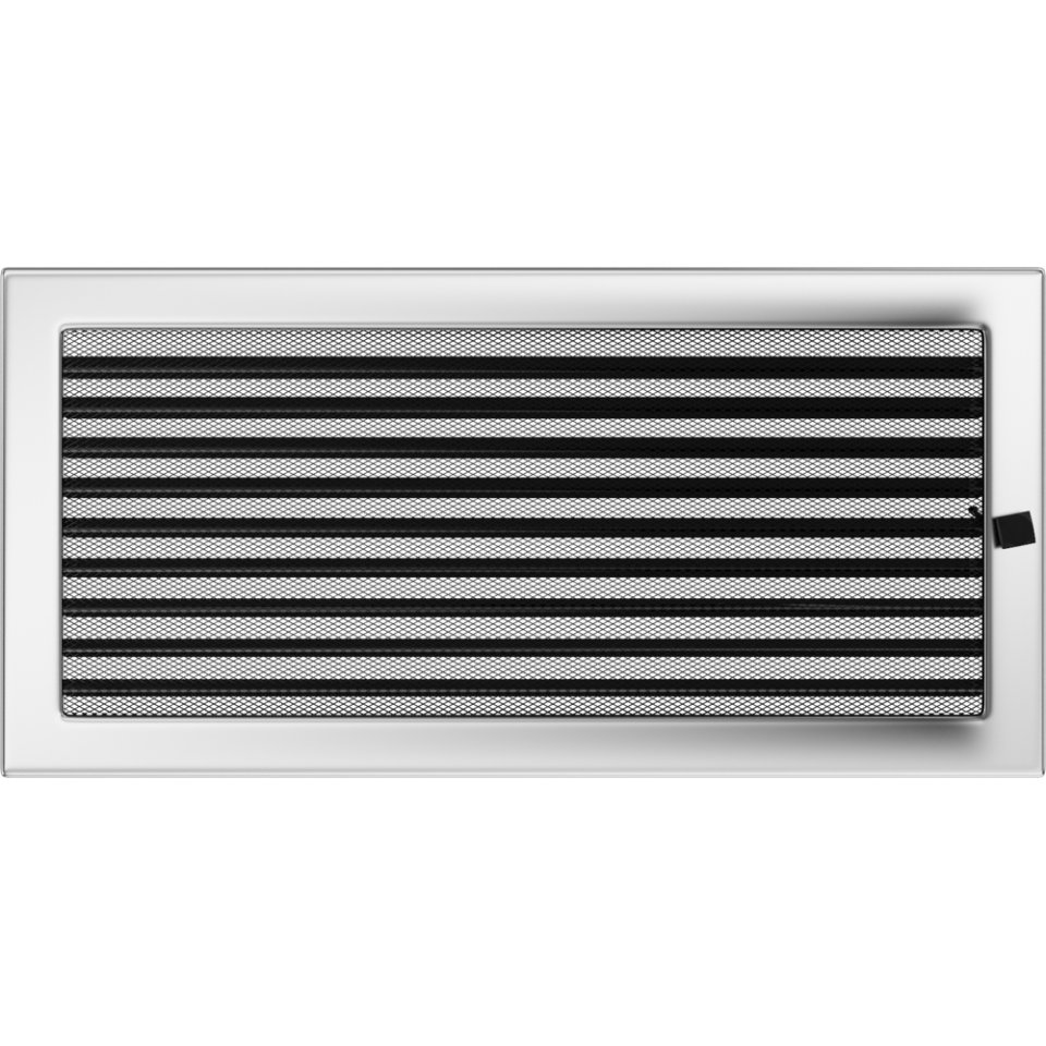 Krbová Mřížka 22x45 Žaluzie Niklovaná Ventilační