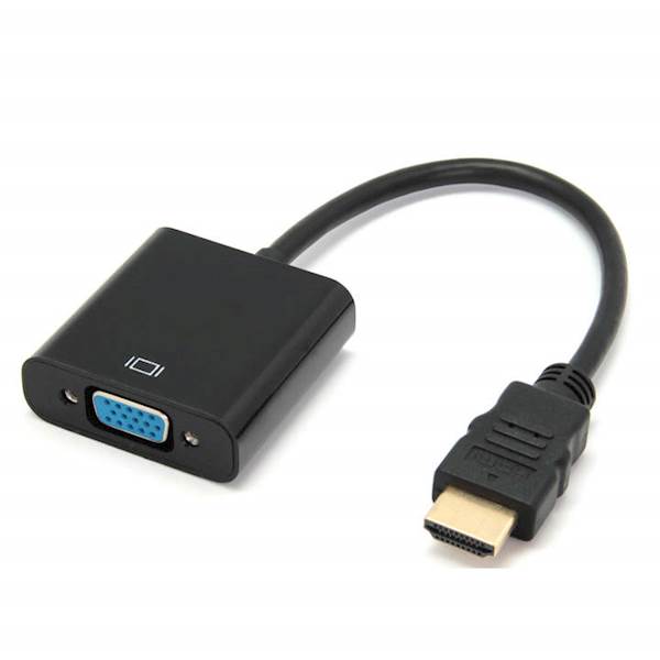 Adapter Konwerter z HDMI do VGA kabel DSUB Kabel Przejściówka Monitor Marka Anytech