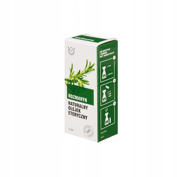 

Naturalny olejek eteryczny Rozmaryn 12 ML