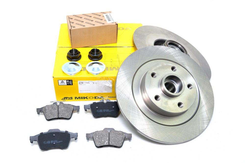 Диски подшипник колодки задний Renault LAGUNA III 07-15