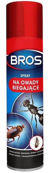 

Bros Spray Owady Biegające Karaluchy Rybiki 300ml