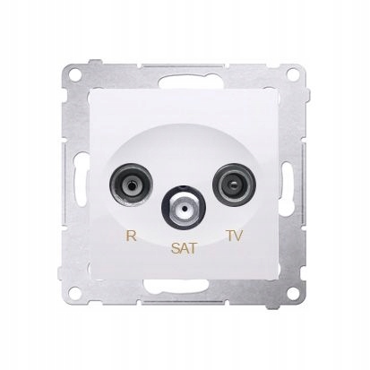 

Kontakt Simon 54 gniazdo R-tv-sat DASK.01/11