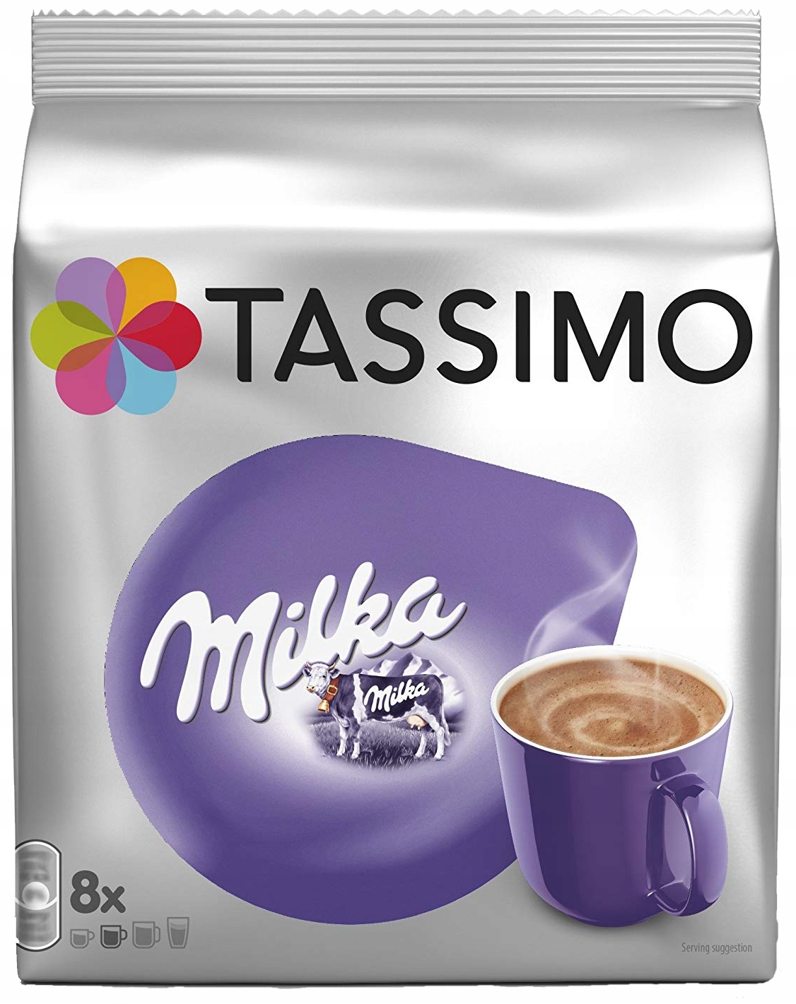 Kapsułki TASSIMO MILKA 8 Marka Tassimo