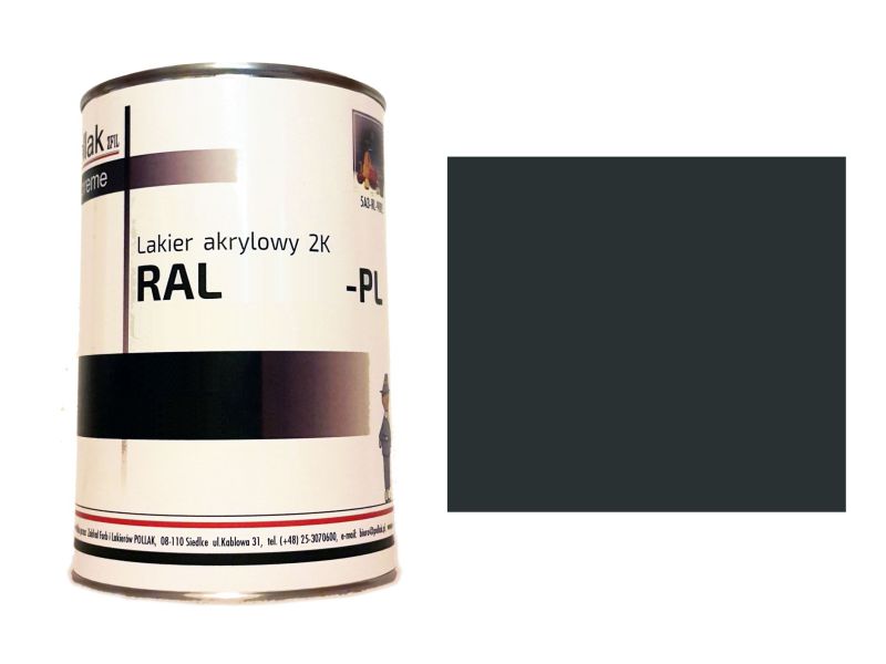 

Lakier Akrylowy 2K Ral 7016 Szary Antracytowy 1 L