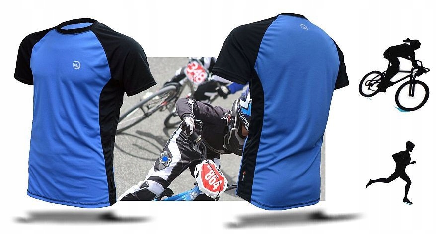 Koszulka ROWEROWA Z ODBLASKAMI Assist J.SREBRA L 2 Cechy dodatkowe wydłużony tył