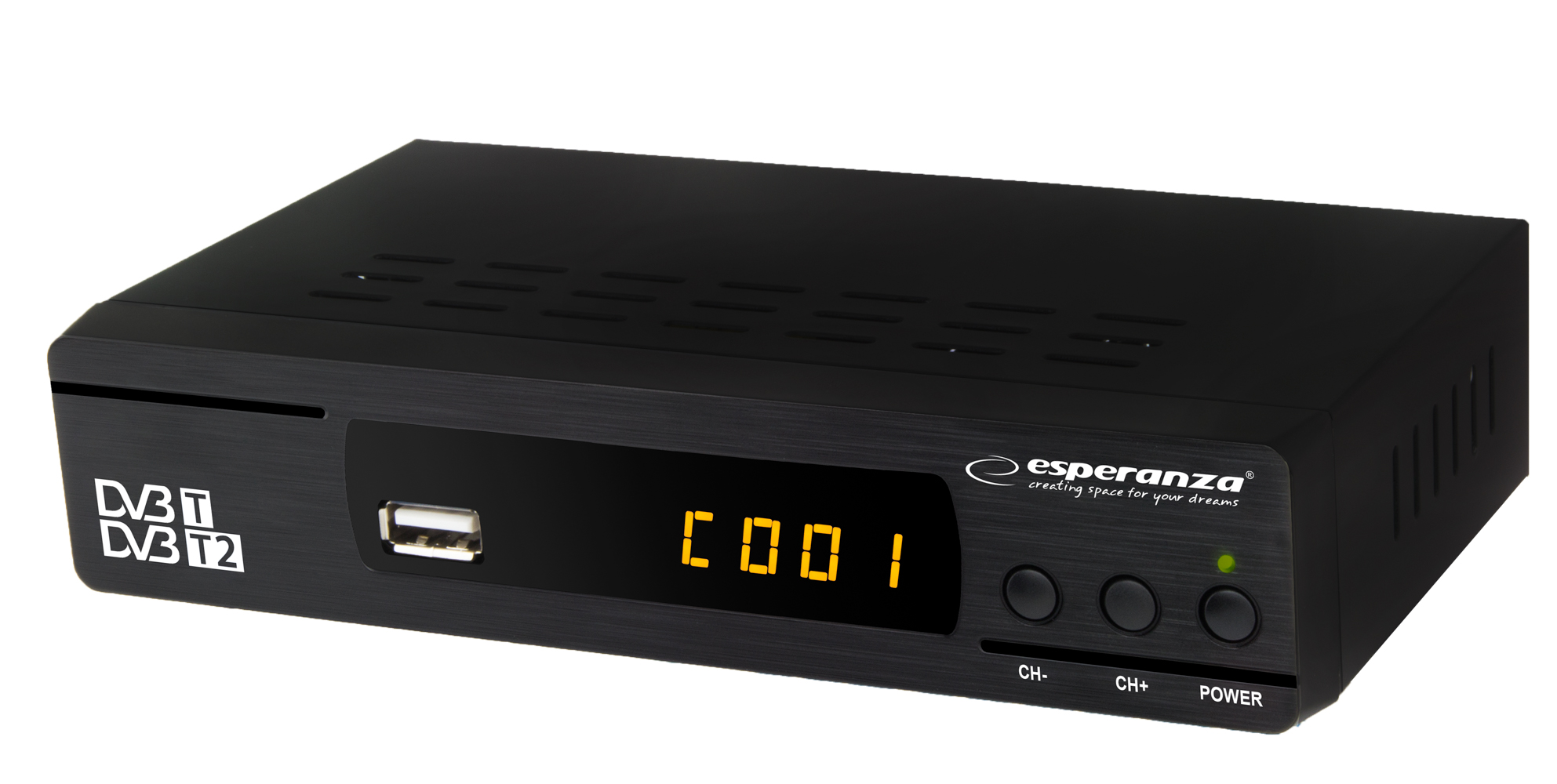 TUNER DEKODER CYFROWY DVB-T TV HD MPEG-4 PILOT Marka Esperanza