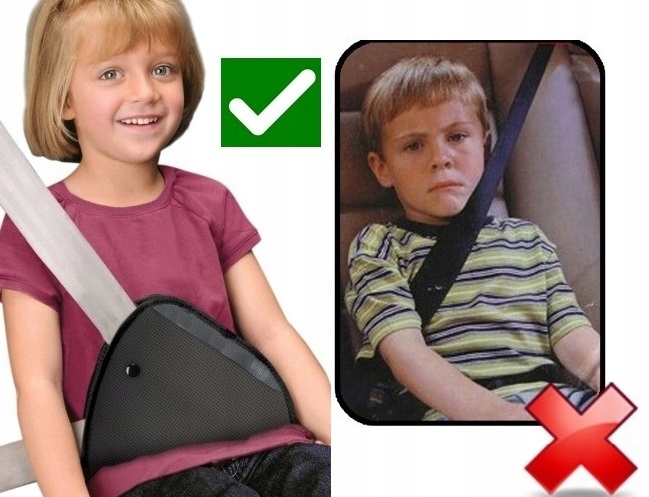 РЕГУЛЯТОР ВЫСОТЫ РЕМНЕЙ БЕЗОПАСНОСТИ АВТОМОБИЛЯ ДЛЯ ДЕТЕЙ