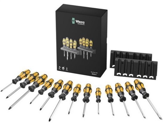 

Zestaw wkrętaków do pobijania Wera Big Pack 13szt.