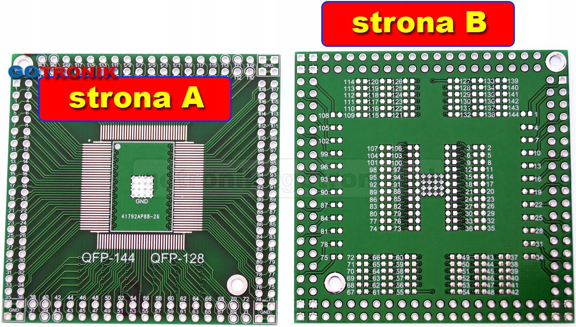 

Płytka drukowana Qfp Eqfp Pqfp Tqfp LQFP___PCB-134
