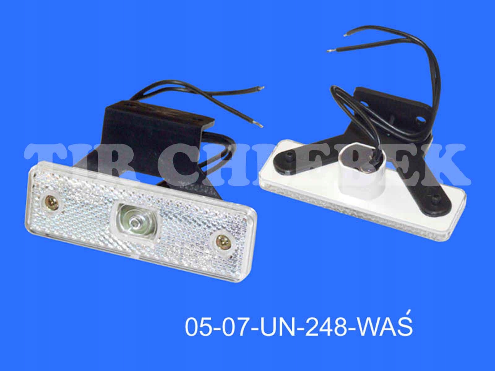 OBRYSÓWKA LAMPA OBRYSOWA BIAŁA LED LEDOWA Numer katalogowy części W44/219z