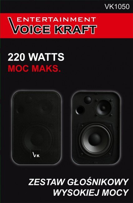 REWELACYJNE DWIE KOLUMNY WIELOFUNKCYJNE + GRATIS Marka Voice Kraft