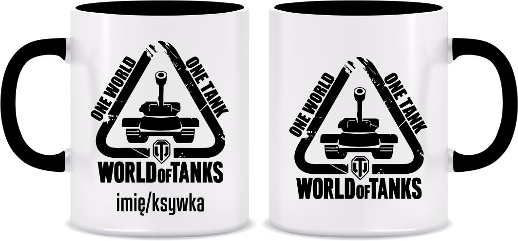 

Kubek World Of Tanks Ksywka Imię Czarny