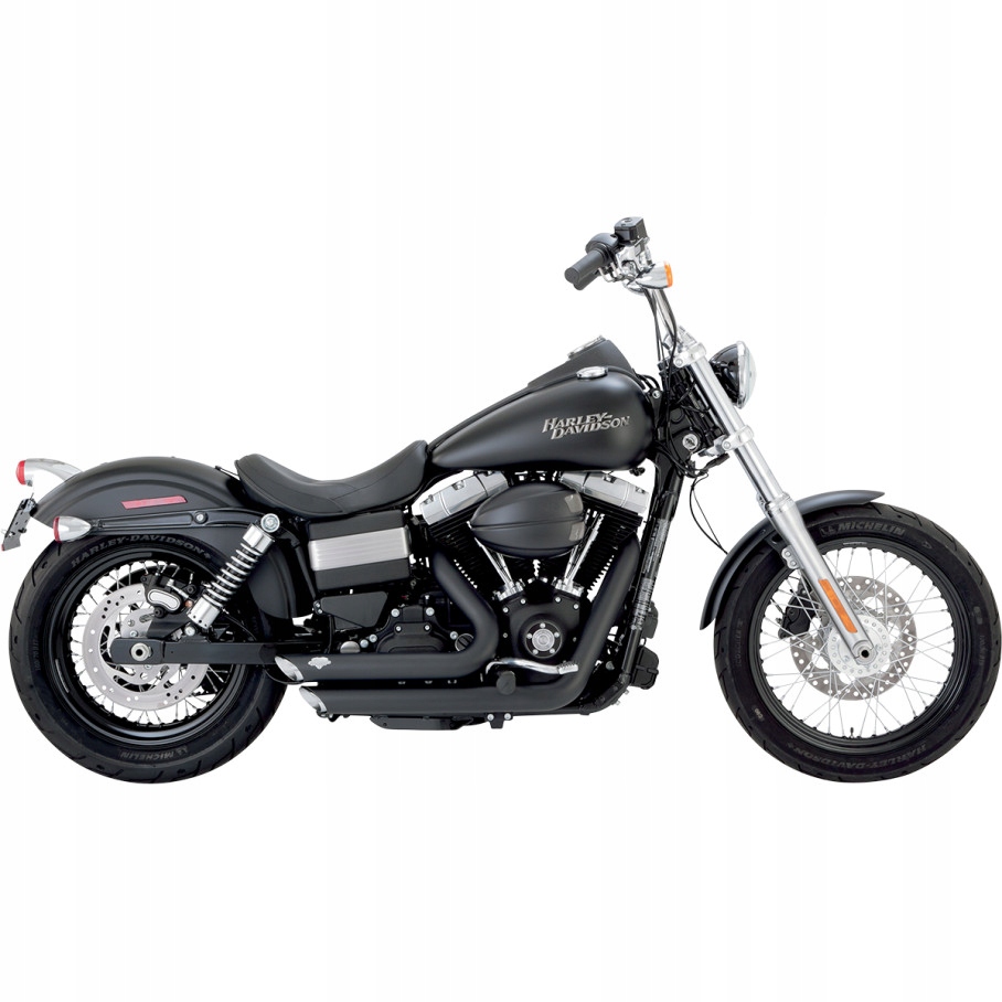 HARLEY DYNA LOW WIDE STREET WYDECHY V&H 12-17 Producent Vance & Hines