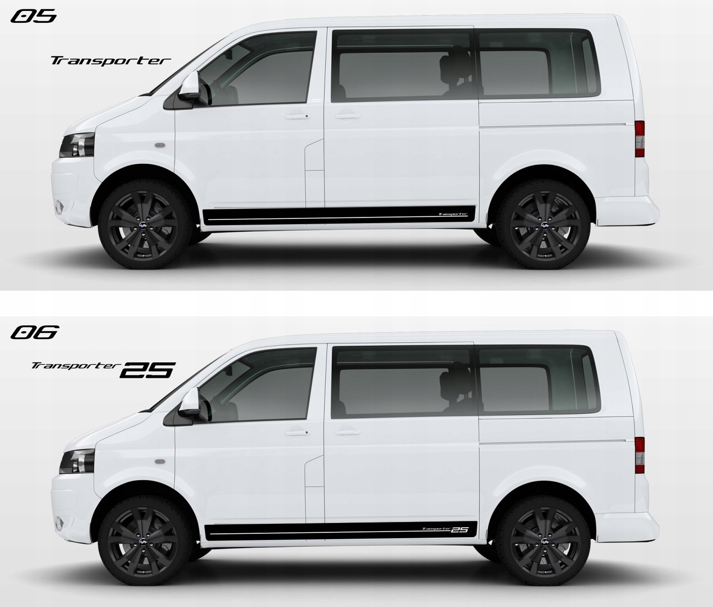 Komplet naklejek VW T5 multivan Edition 25 Weight with packaging 0 3 kg