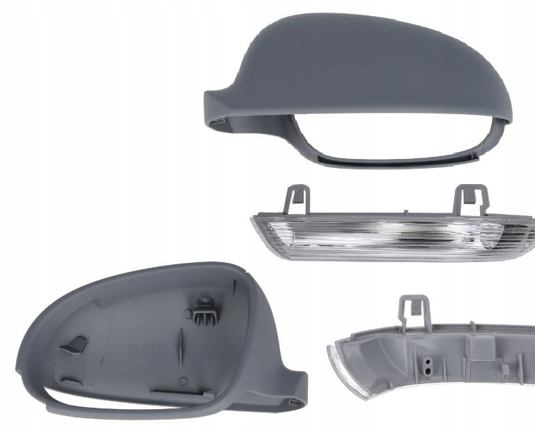 1K0857537 - VW JETTA ЛЕВЫЙ КОРПУС КРЫШКА ЗЕРКАЛА МИГАЛКА L