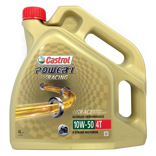 OLEJ CASTROL POWER1 4T 10W50 4L FILTR GRATIS