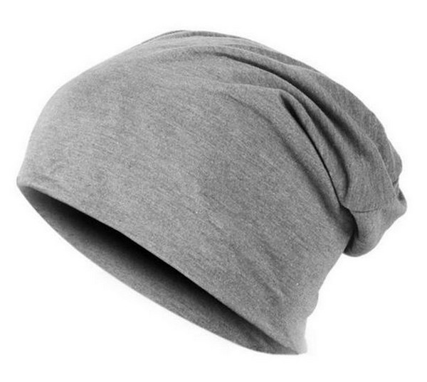 

Czapka damska szara grey Oversize smerfetka beanie