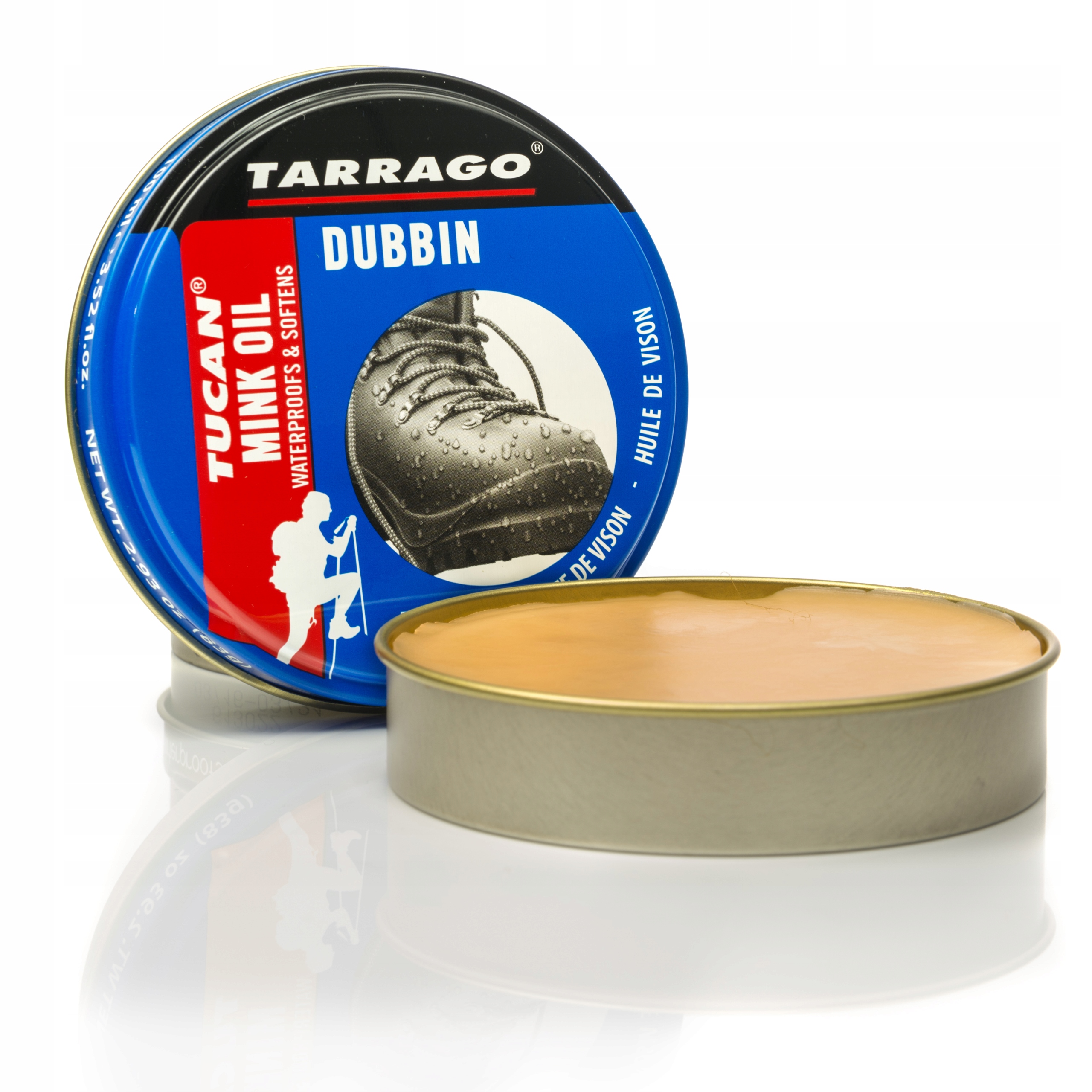 

Pasta Olejowa Tarrago Dubbin Mink Oil Tucan