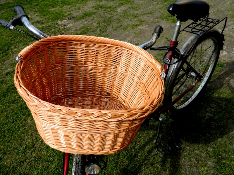 Kosz na rower przedni KOSZ ROWEROWY rower średni Marka Wiklinowe Cuda