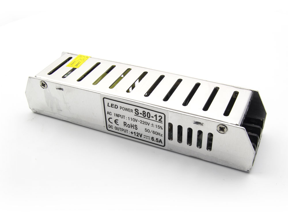 

Zasilacz Transformator 12V DC 80W 6,5A Taśma Led