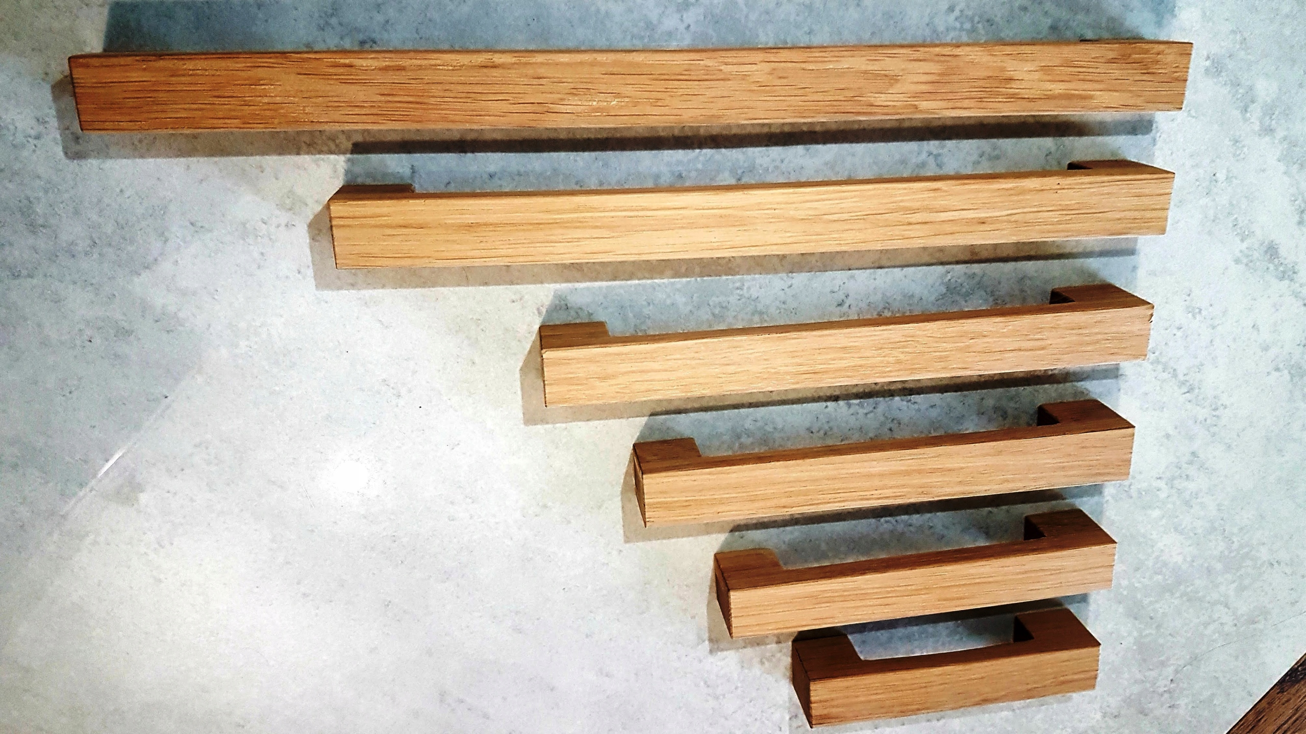 деревянные ручки для кухонной мебели