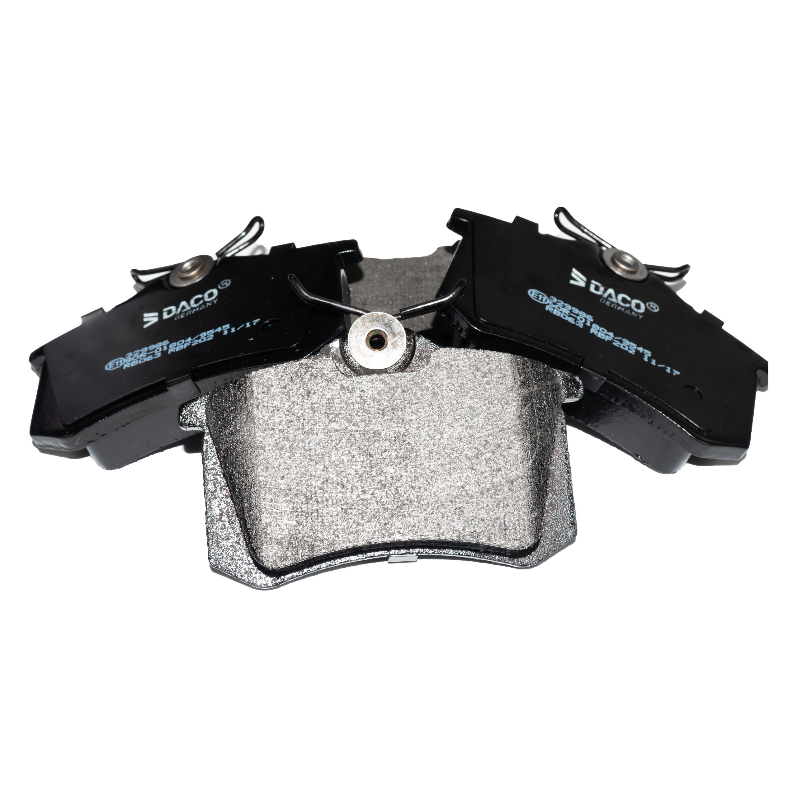 KLOCKI HAMULCOWE TYŁ PEUGEOT 307 308 PARTNER DACO Producent części DACO