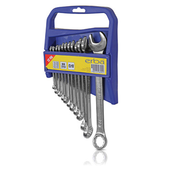 

Klucze Płasko Oczkowe CV 12szt 6-22mm erba 06094