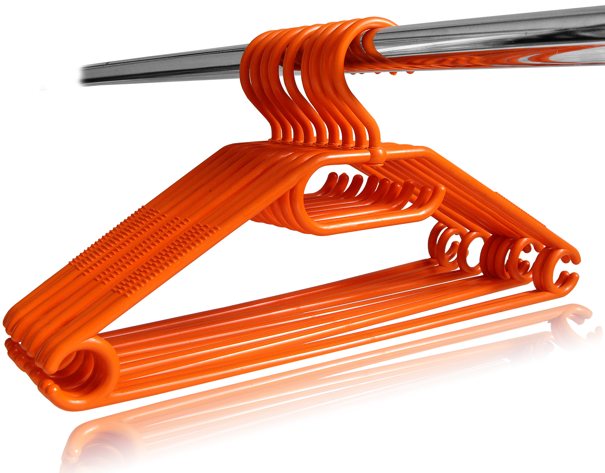 WIESZAKI UBRANIOWE OBROTOWE KOLOROWE GRUBE 25szt. Szerokość mebla 41 cm