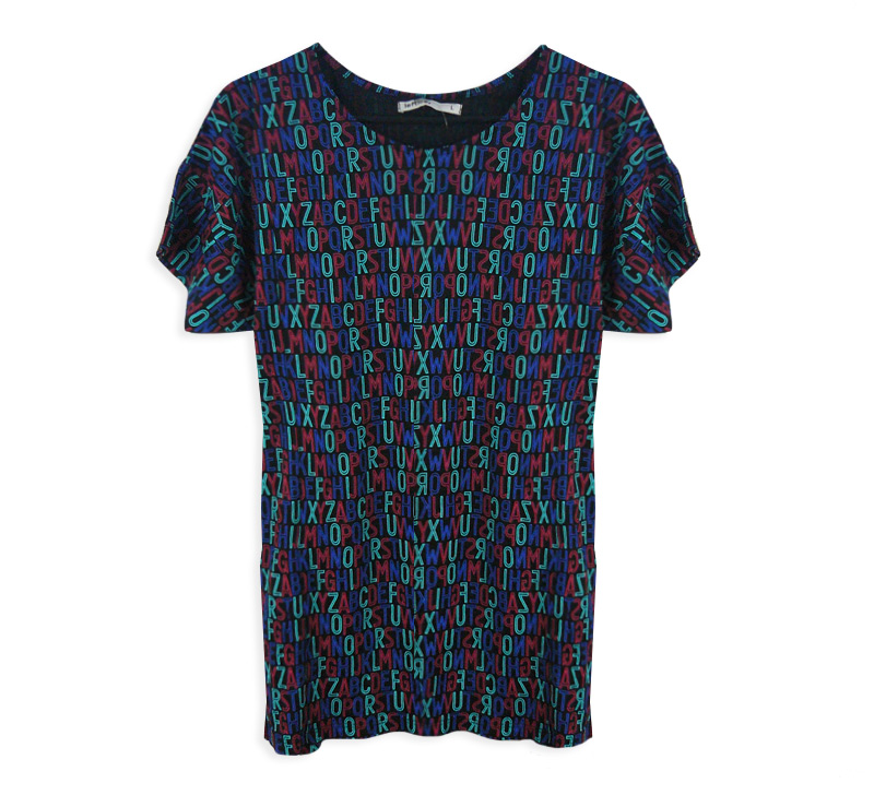 

Lefties,by Zara Koszulka T-shirt Monogram Litery L