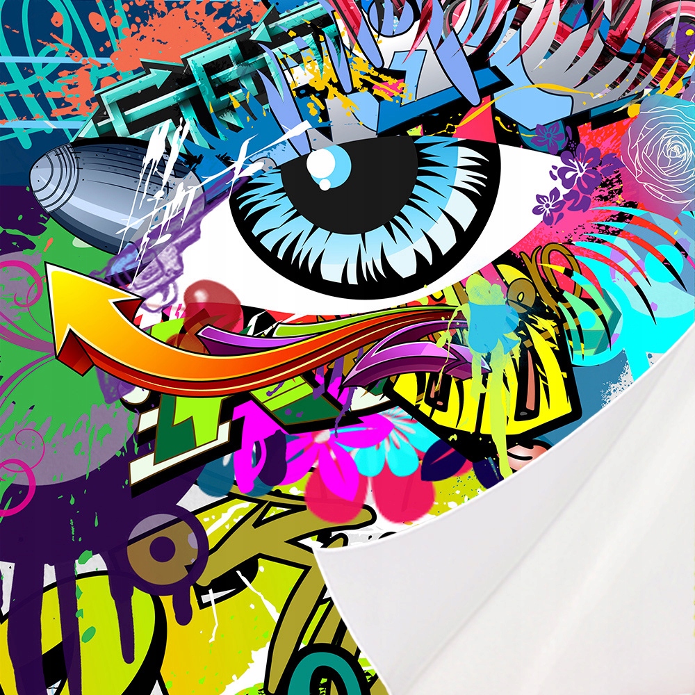 Samolepicí Tapeta Graffiti 10 m f-A-0257-j-a