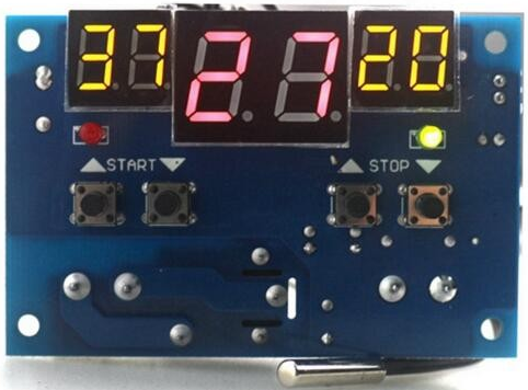 

W1401 cyfrowy termostat regulator sterownik_BTE353