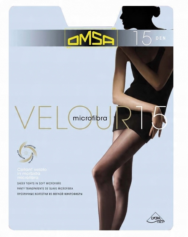 

Mb Omsa Velour 15 Den rajstopy damskie matowe 2