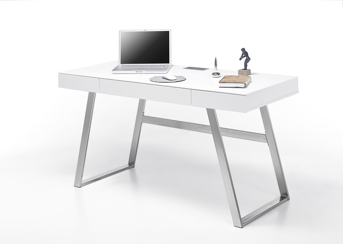 письменный стол серый бетон