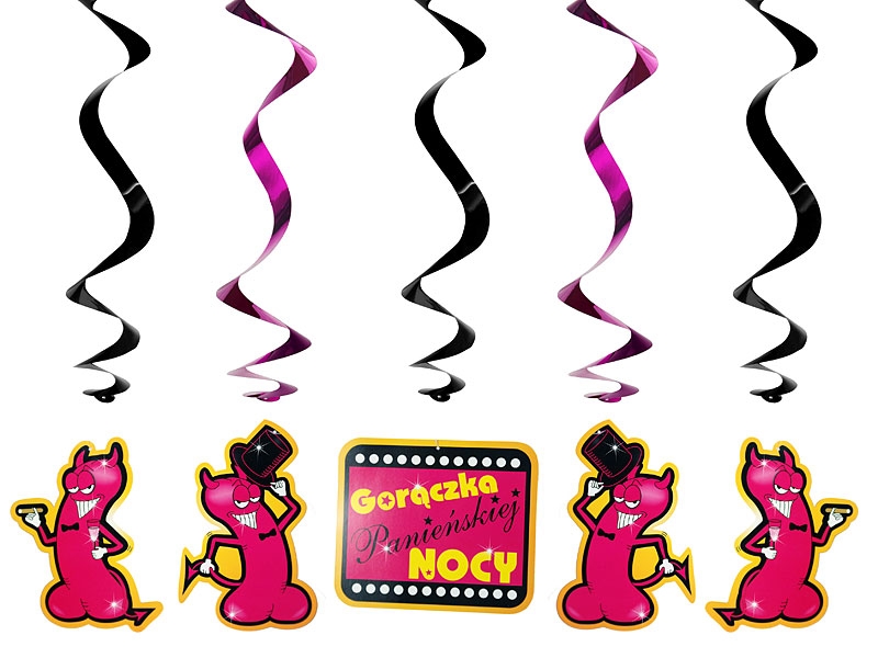 

Świderki dekoracje ozdoby na Wieczór Panieński x5