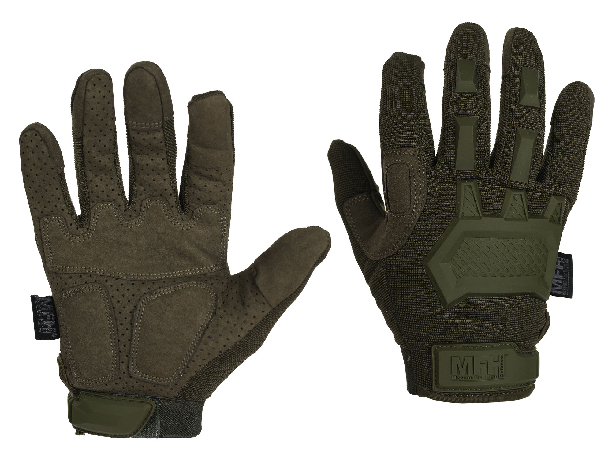 

Taktyczne Rękawice Action Gloves III mfh Oliv - XL