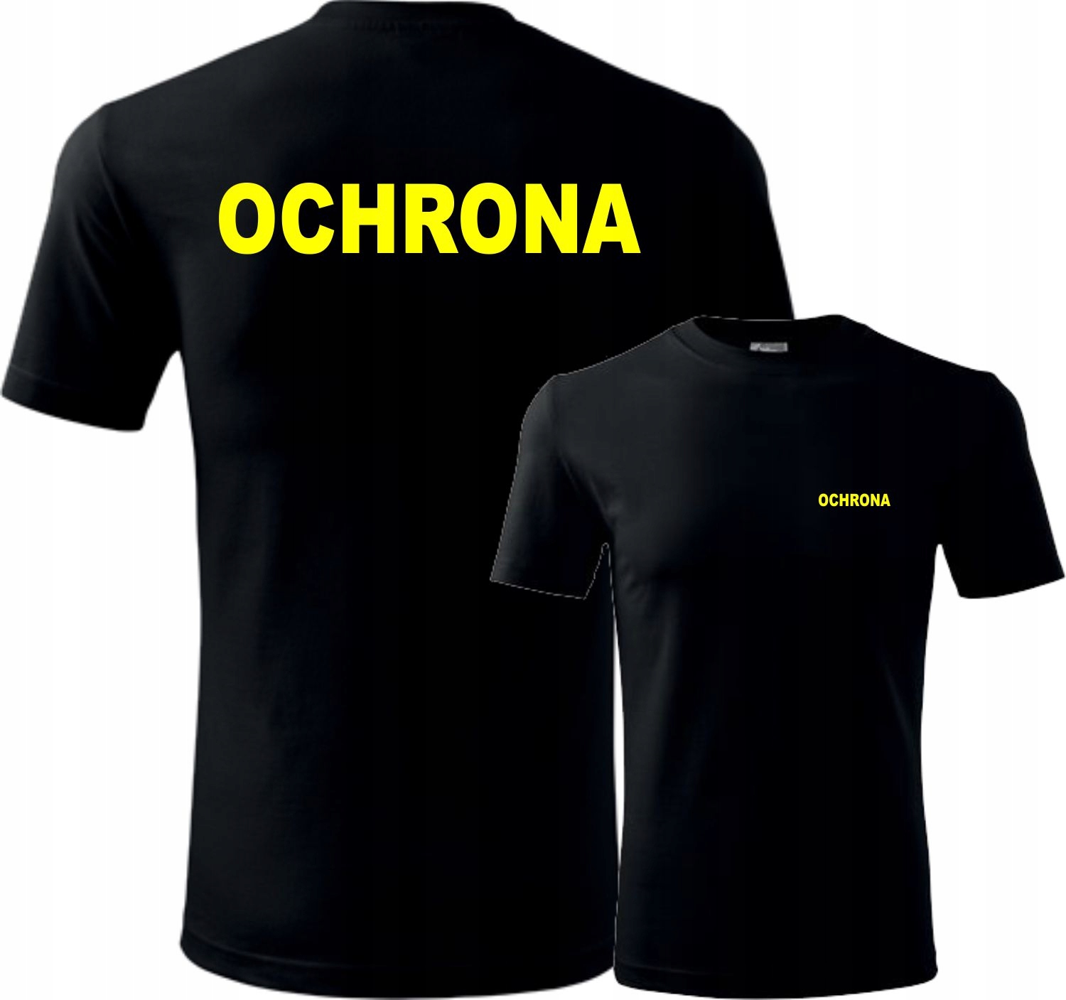 

Koszulki męskie z nadrukiem Ochrona T-shirt r. S