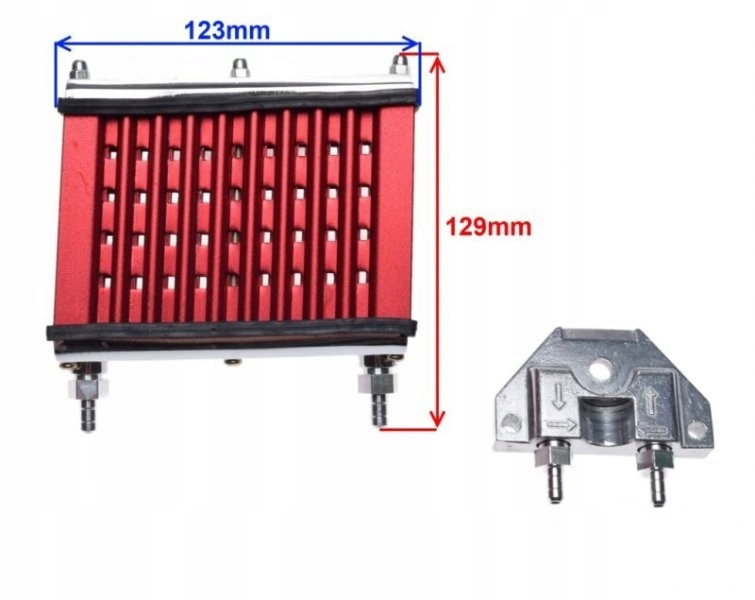 CHŁODNICA OLEJU SILNIK 139FMB CZOPER ZIPP PRO KING Producent Roy