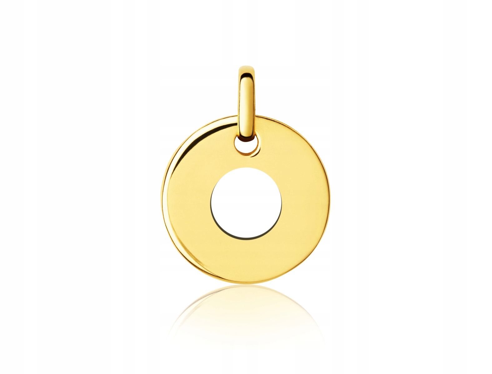 ZŁOTA ZAWIESZKA KÓŁKO COIN RING 333 Marka Goldmark