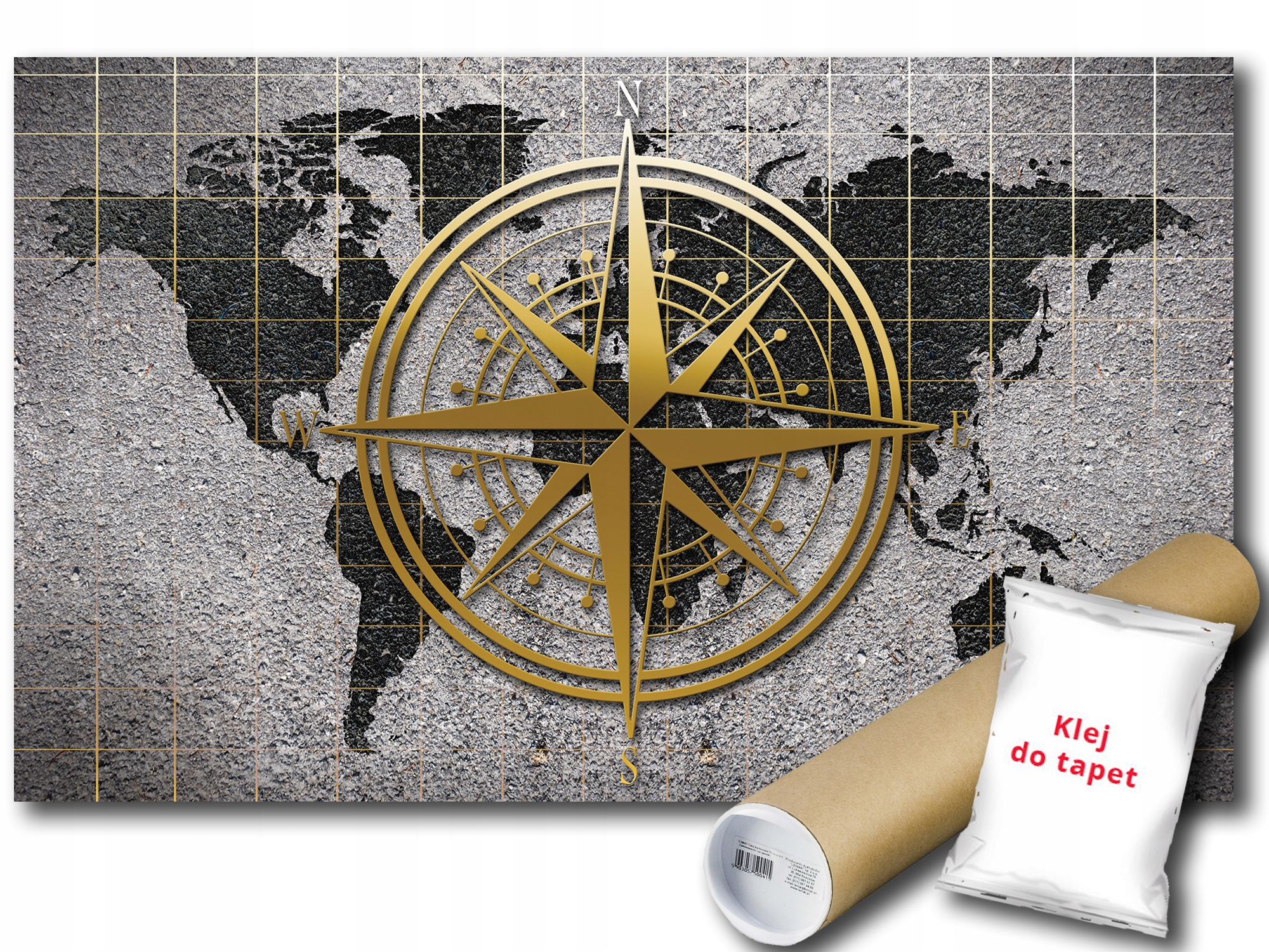 Fototapeta Flizelina Mapa Růže Větrů 208x146