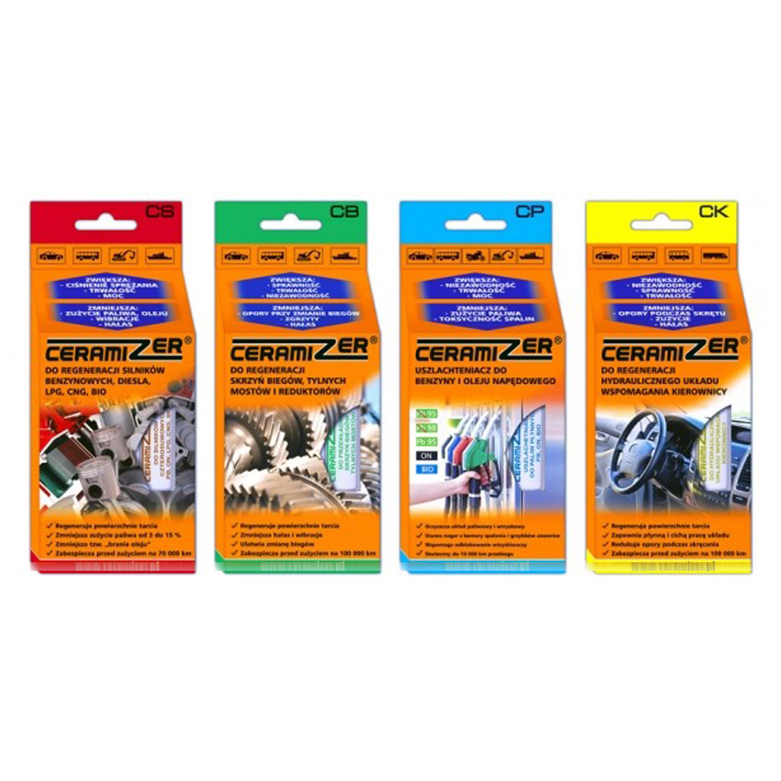 

Ceramizer Silnik Skrzynia Paliwo Wspomaganie Kit 4