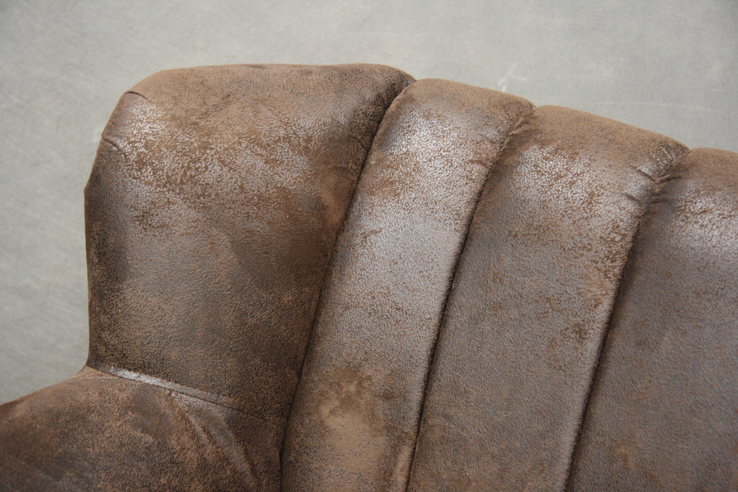 Sofa Brąz BAROCK Chesterfield Materiał Kanapa Nowa Kod produktu TAP